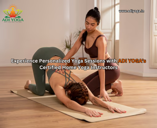 Experience Personalized Yoga Sessions with ADI YOGA’s Certified Home Yoga Instructors